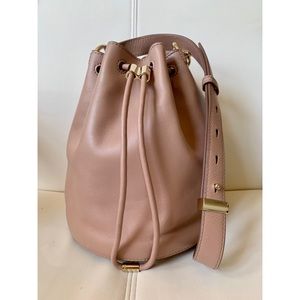 Alexander Wang Studded Leather Bucket Bag, Pink